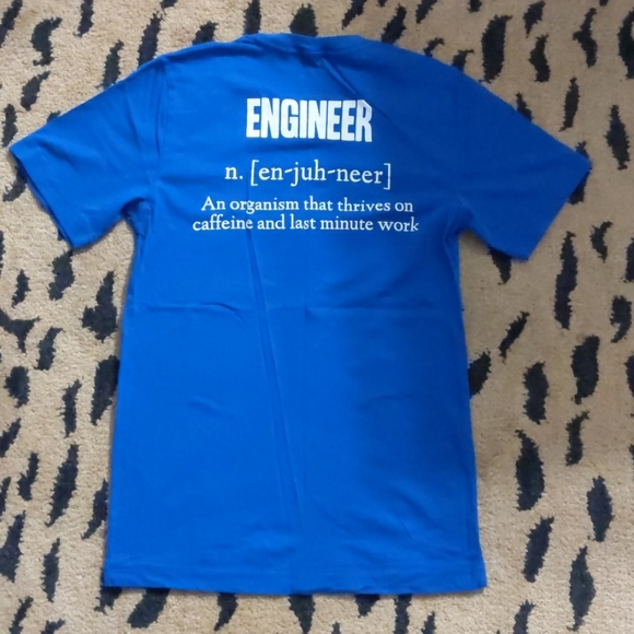 Blue Engineering t-shirt - Picture 4 of 5